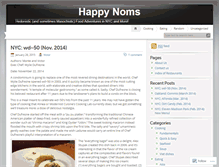 Tablet Screenshot of happynoms.com